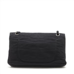 Chanel 2.55 Vintage Noir en Coton Double Flap