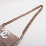 Chanel crossbody bag grey sponge Shoulder bags CHANEL Pink