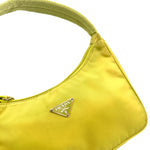 Pochette Accessoire Vintage PRADA Nylon Jaune