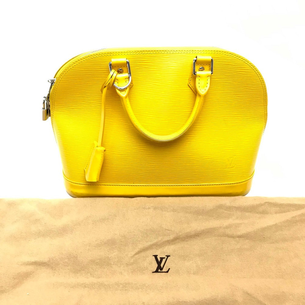 Sac Tote Vintage Louis Vuitton M40619 Epi Alma Pm Jaune