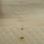 Timeless 25 Beige Shoulder bags CHANEL Neutrals Leather