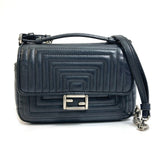 Pochette Metis Fendi 8M0371 Mini Sac à Main Vintage Cuir Noir