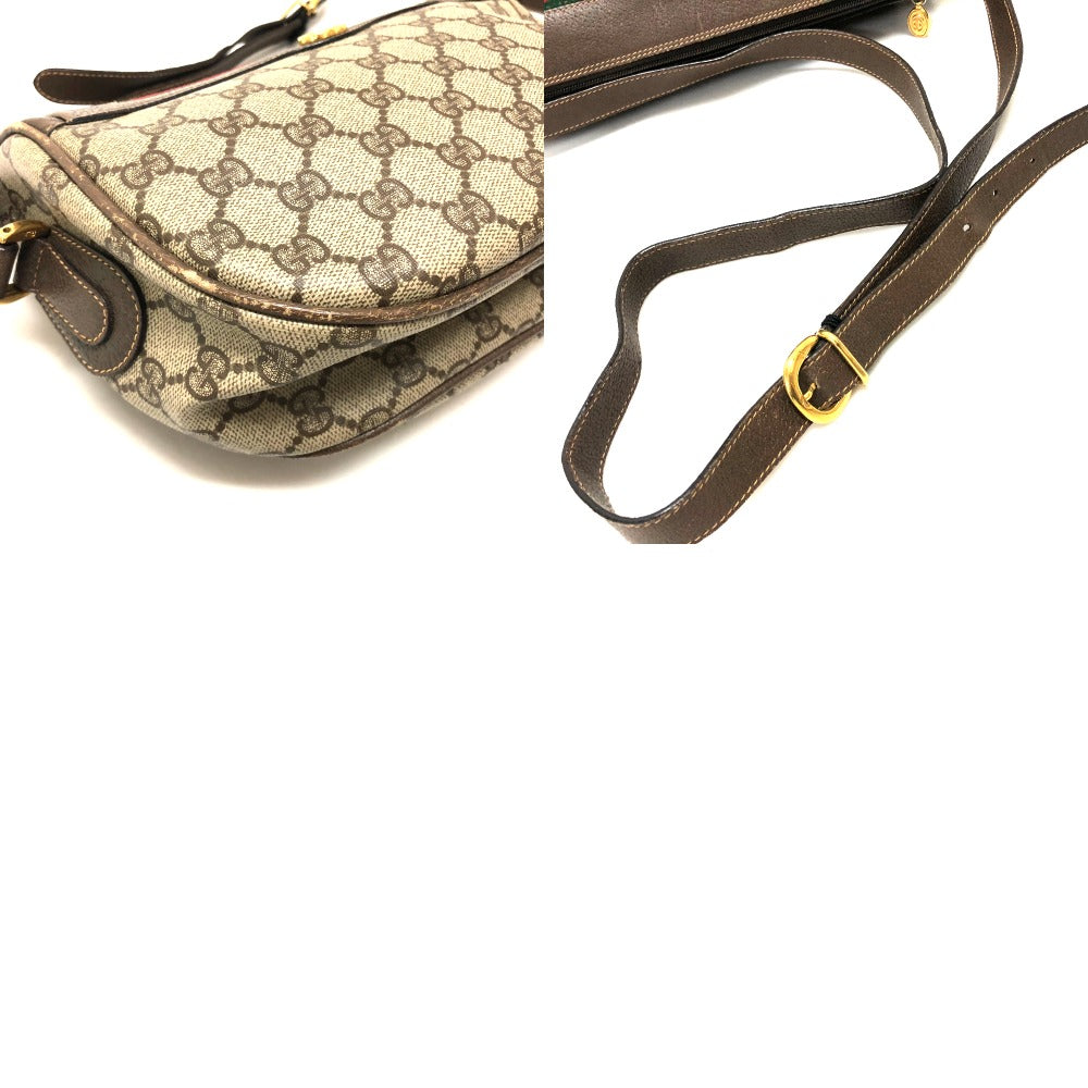 Gucci 001115 0918 Pochette Metis Webbing Line Gg Plus Old And Leather Women Shoulder Bag Clutch bags GUCCI  PVC