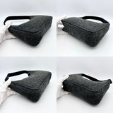 Prada Wool Hobo Handbag