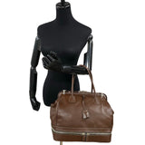 Prada Handbag Brown Leather