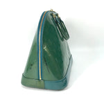 Louis Vuitton M93628 Monogram Vernis Alma Gm Tote Bag Briefcase Lame Handbag Women Tote bags LOUIS VUITTON Blue, Green 