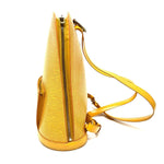 Rucksack Vintage Louis Vuitton M52299 Épi Jaune Cuir Unisexe