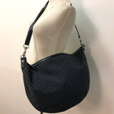 Sac à épaule vintage Gucci 243308 en toile Diamante Noir