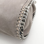 Stella McCartney Vintage Sac épaule Falabella Mini en Simili cuir Gris