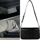 Celine Shoulder Bag Black Leather