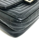 Pochette Metis Fendi 8M0371 Mini Sac à Main Vintage Cuir Noir