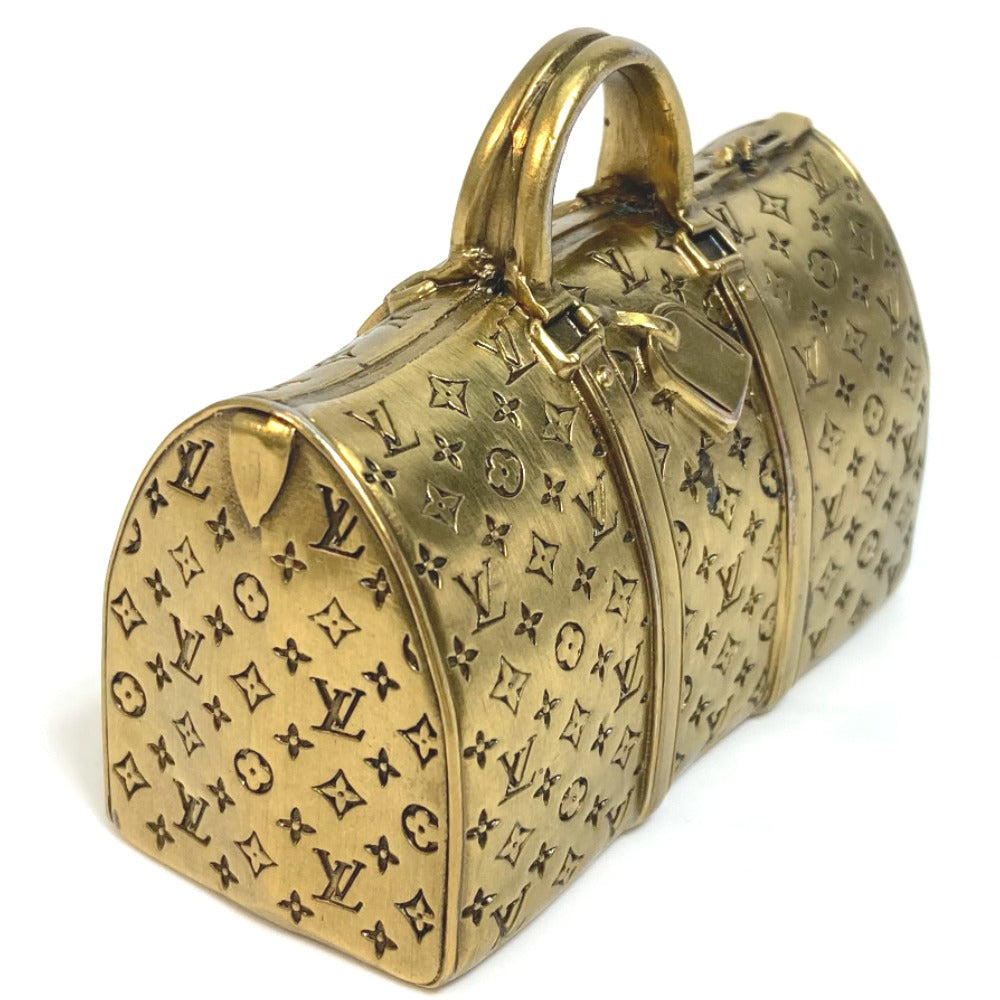 Presse-papiers vintage Louis Vuitton Monogram Boston Bag Metal