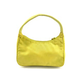 Pochette Accessoire Vintage PRADA Nylon Jaune