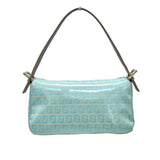 Fendi Zucchino Round Mouth Mamma Bucket Light Blue Ghw