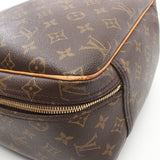 Louis Vuitton Excursion Monogram Handbag Leather Brown