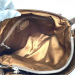 Sac banane vintage Chanel Cc Coma Mark en daim marron