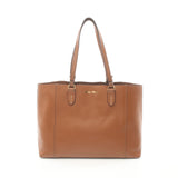 Miu Miu Soft Calf Shoulder Bag Tote Leather Brown