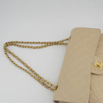 Timeless 25 Beige Shoulder bags CHANEL Neutrals Leather