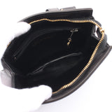 Chanel Coco Mark Waist Bag Lambskin Black Gold Hardware