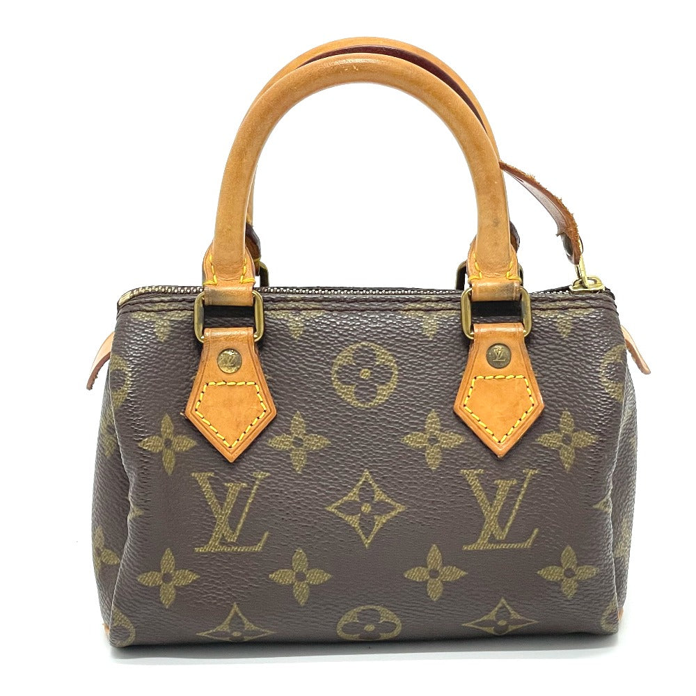 Pochette Mini Speedy Monogram Vintage Louis Vuitton Marron