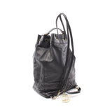 Chanel Matelasse Backpack Rucksack Caviar Skin Black Gold Hardware