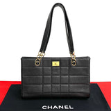 Chanel Tote Bag Black Caviar