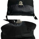 Prada Shoulder Bag Black Leather