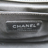 Chanel Boy Chanel Chain Shoulder Bag Lambskin (Sheepskin) Navy Black