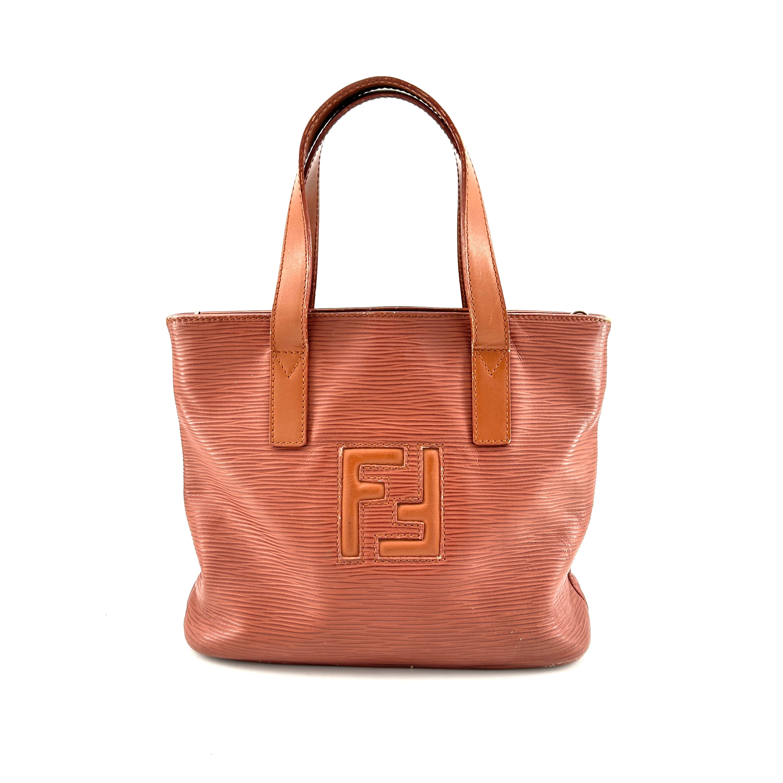 Fendi FF tote bag leather                             tote-bags                              [object Object] undefined undefined