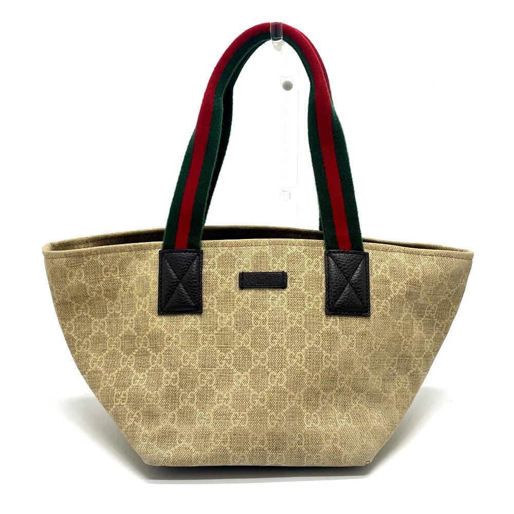 Gucci Vintage 374433 Gg Sherry Line Tote Femme Toile Neutres