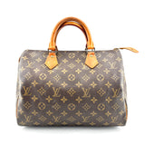 Sac à main vintage Louis Vuitton Monogram Speedy 30