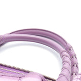 Dior Canage Handbag Nylon Purple