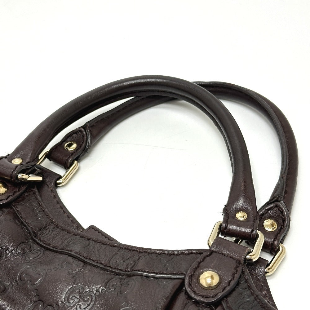 Gucci 211944 Gg Sookie Vintage Sac Tote Cuir Femme Brown Gold