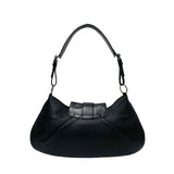 Dior Shoulder Bag Black Leather