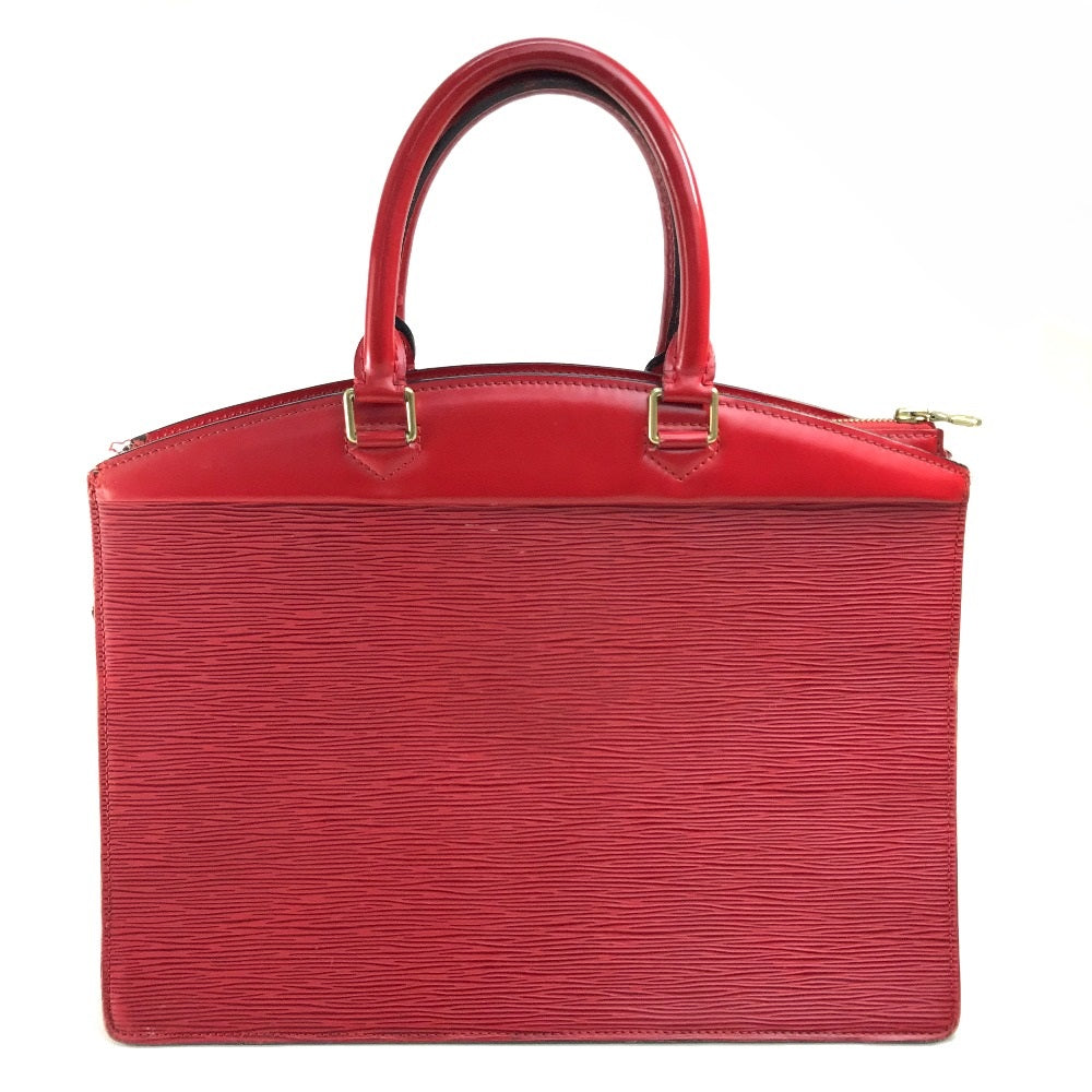 Sac à main vintage Louis Vuitton M48187 Epi Riviera en cuir rouge