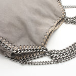 Stella McCartney Vintage Sac épaule Falabella Mini en Simili cuir Gris