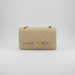 Timeless 25 Beige Shoulder bags CHANEL Neutrals Leather