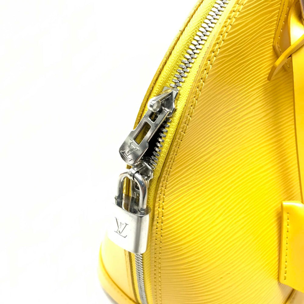 Sac Tote Vintage Louis Vuitton M40619 Epi Alma Pm Jaune