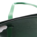 Louis Vuitton Lussac Epi Borneo Green Shoulder Bag Leather