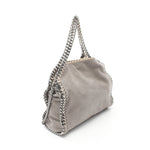 Stella McCartney Vintage Sac épaule Falabella Mini en Simili cuir Gris