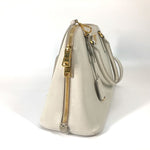 Sac à main Prada Bl0837 vintage en cuir Saffiano blanc