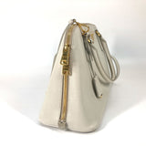 Sac à main Prada Bl0837 vintage en cuir Saffiano blanc