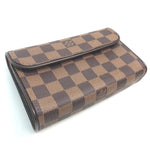 Pochette Florentine Damier Louis Vuitton Vintage Marron