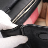 Gucci Daily Bamboo Handbag Leather Black