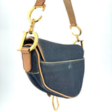 Dior Saddle Denim & Leather bag