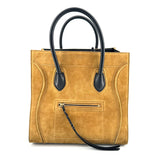 Celine Luggage Brown Suede