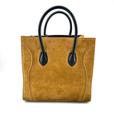 Celine Luggage Brown Suede