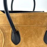 Celine Luggage Brown Suede