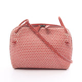 Bottega Veneta Shoulder Bag Leather Red Beige