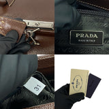 Prada Handbag Brown Leather